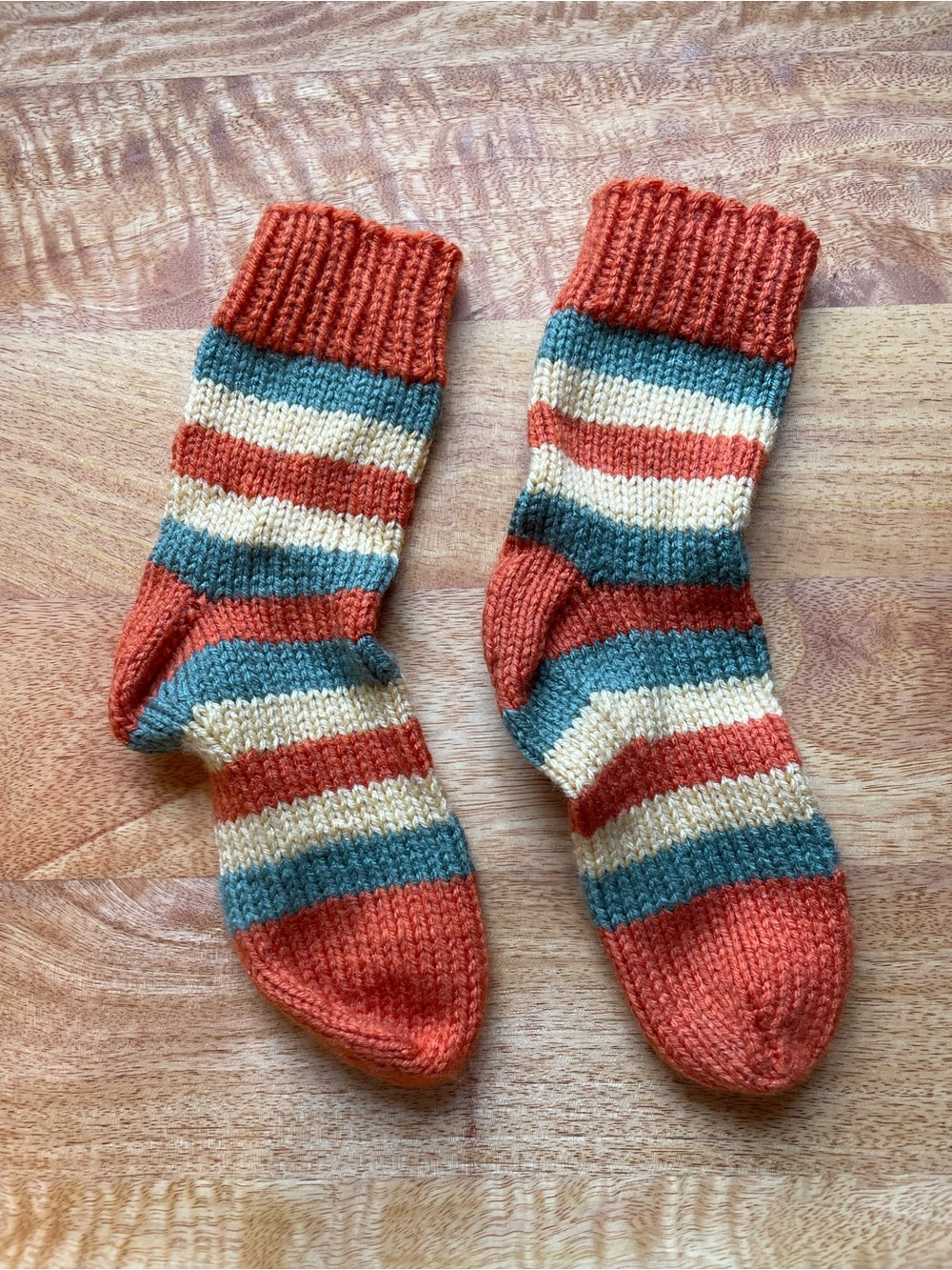 Hand-knit Socks